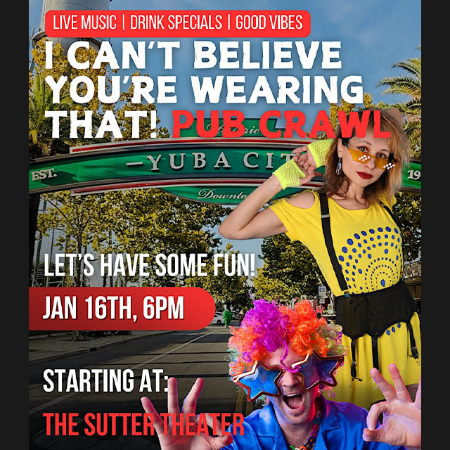 i cant believe your wearing that pub crawl